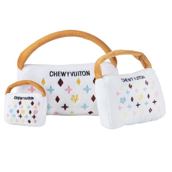 Chewy Vuiton Purse (White)